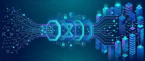 向量搜索与加密 AI 系统架构概念图