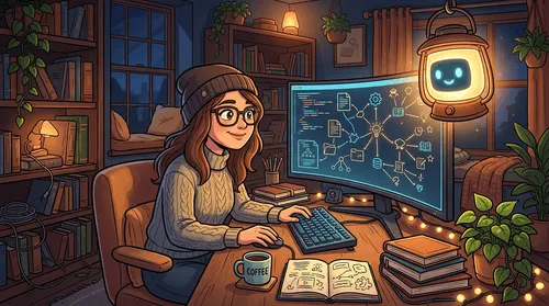 GitHub Copilot CLI /research 概念图